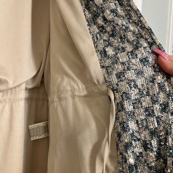 Steve Madden Sequin Show Stopper Duster Size Small - Picture 4 of 10